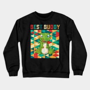 Best Buddy Dinosaurs Crewneck Sweatshirt